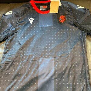 GEORGIA National Team 2024 Euros JERSEY Men's 2XL by Macron